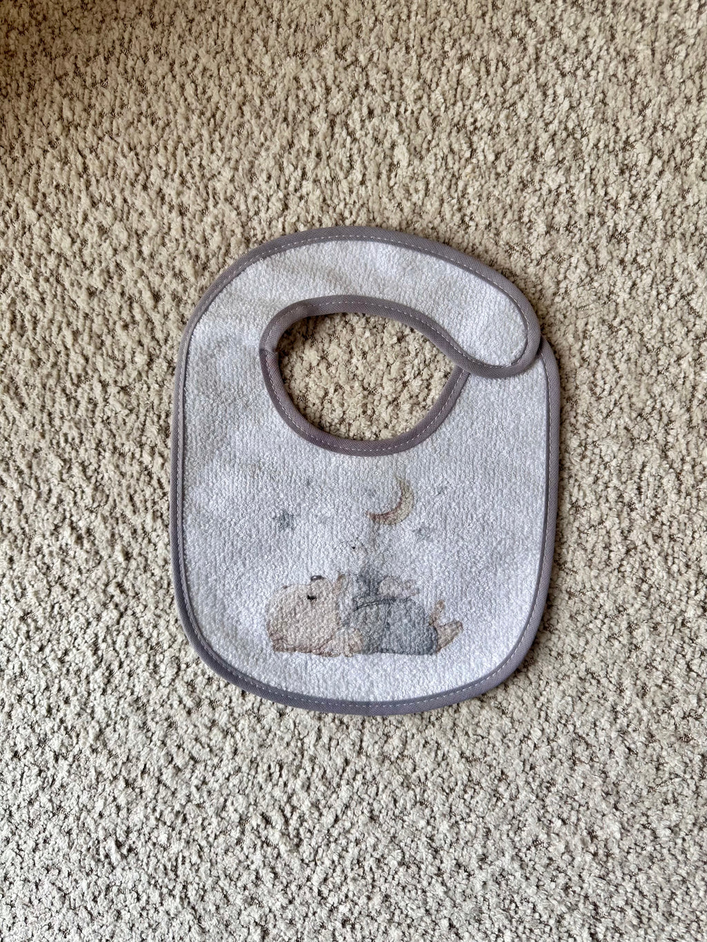 Beer Slabbetje- Grijs