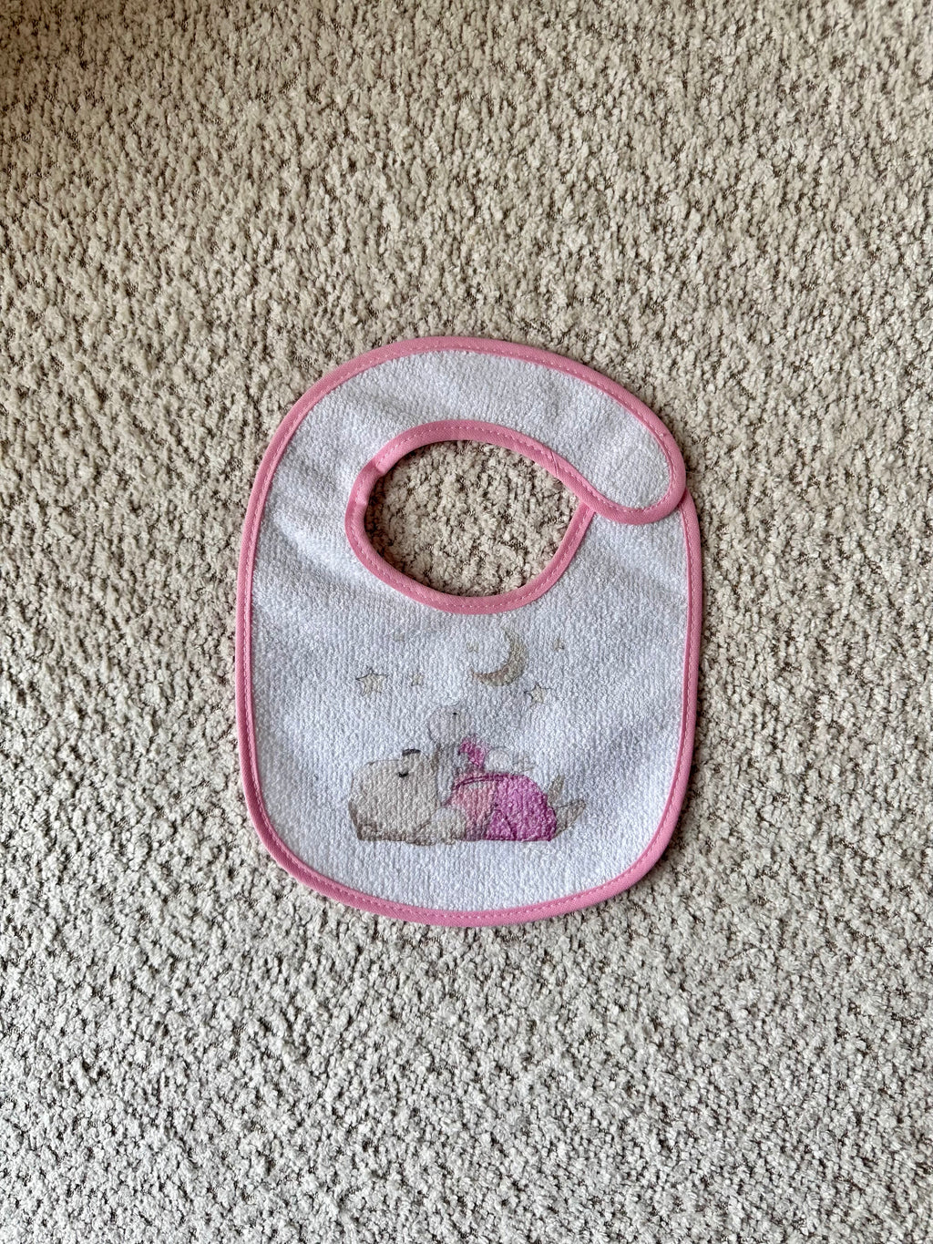 Beer Slabbetje- Roze