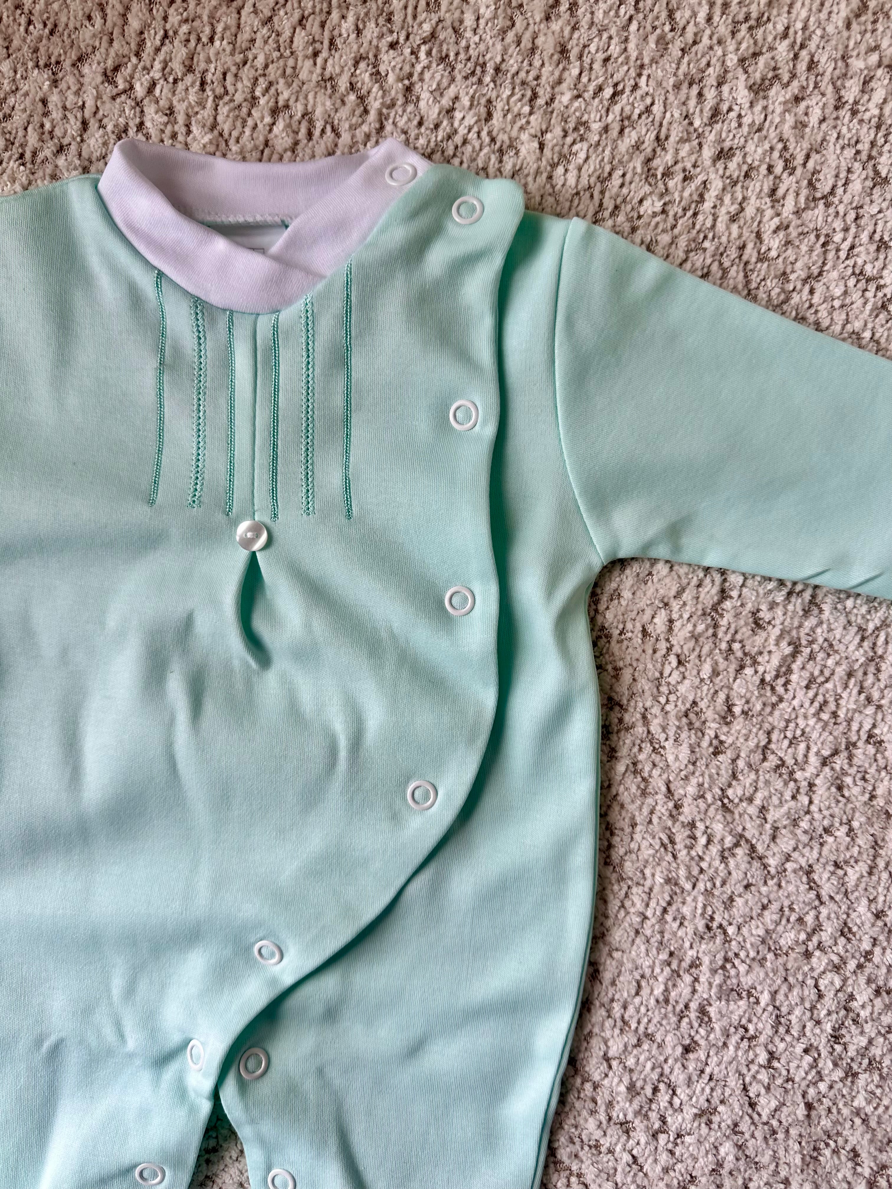 Noa Romper- Mint Groen