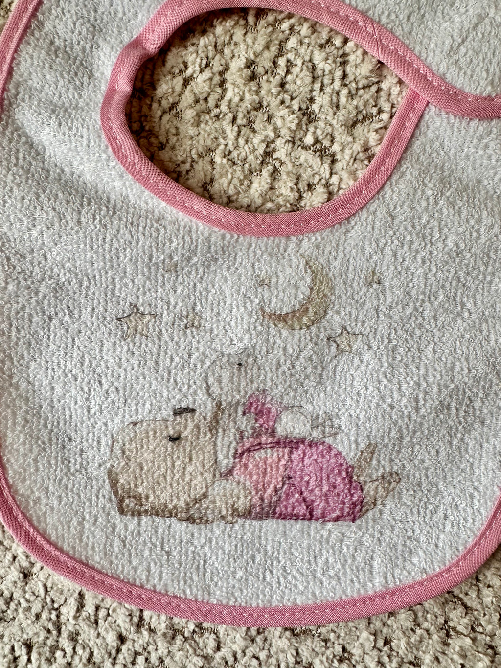 Beer Slabbetje- Roze