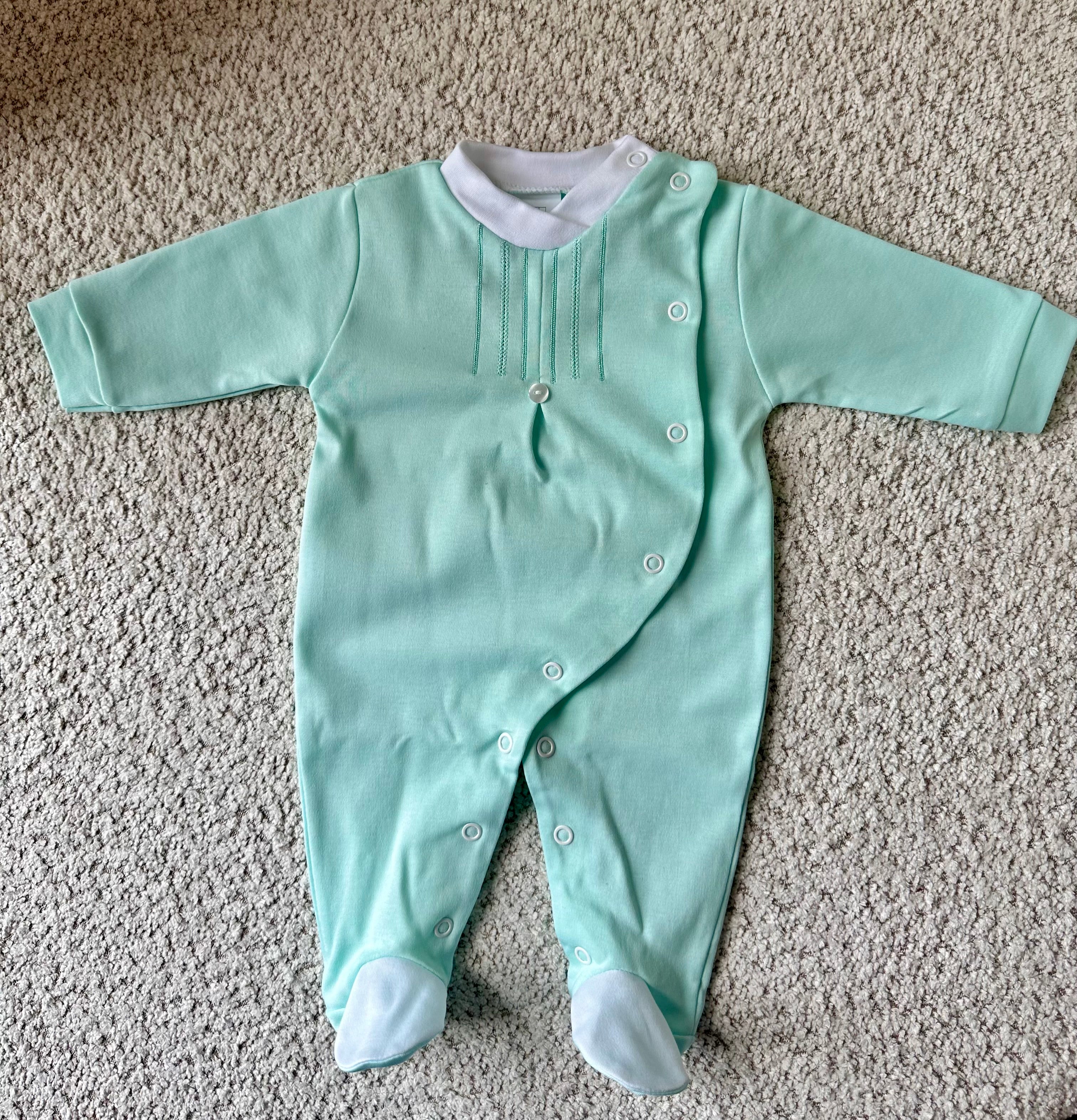 Noa Romper- Mint Groen